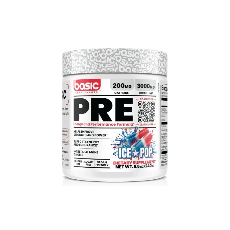Basic Supplements Pre 30 Serve Clearance - Image 3
