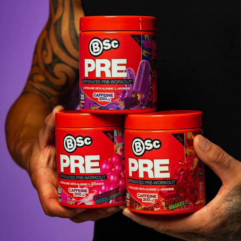 BSc Supplements PRE Caffeinated Pre-Workout - Image 2