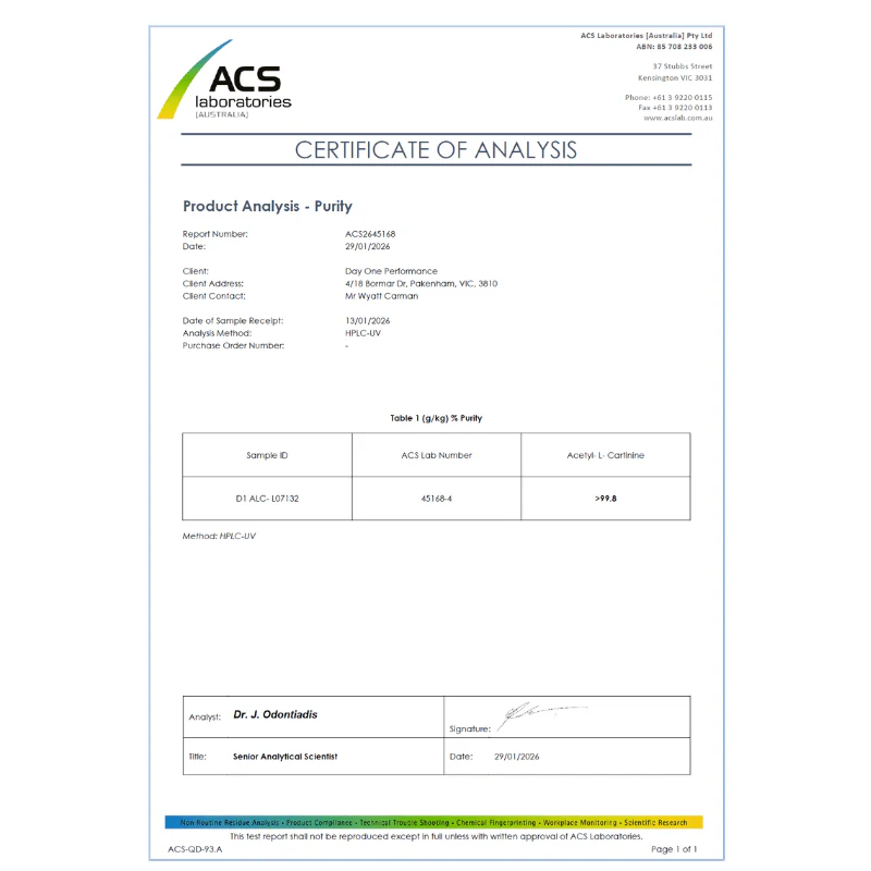 Day One Acetyl L-Carnitine - Image 3