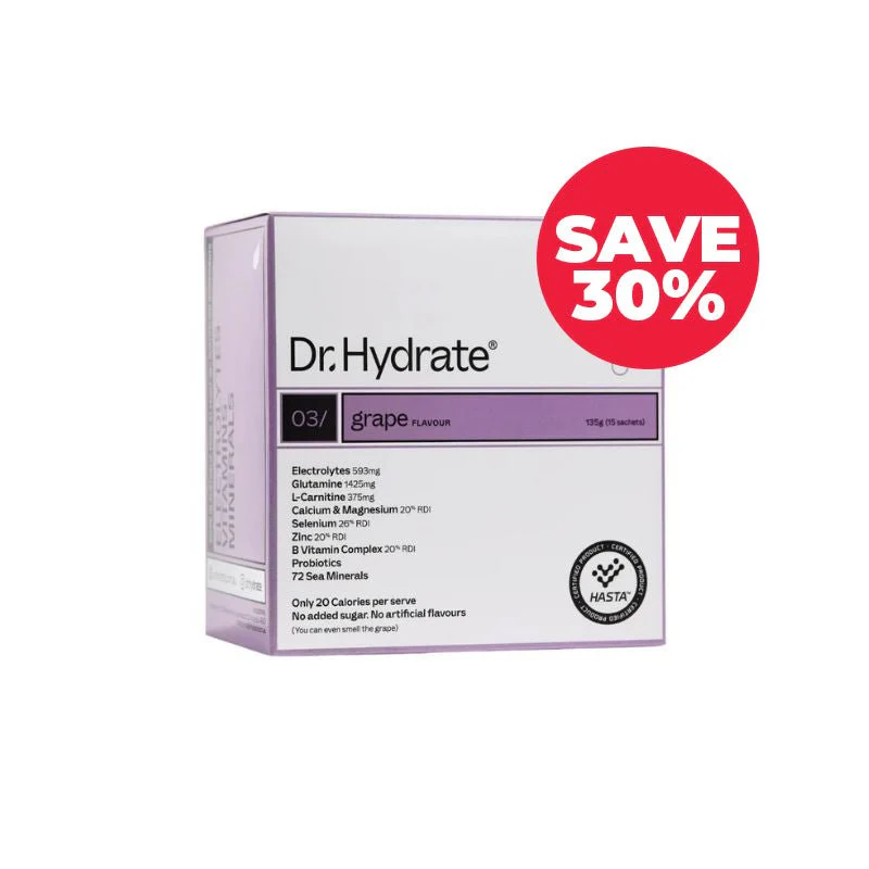 Dr. Hydrate Sachet Pack 15 Serve Clearance - Image 6
