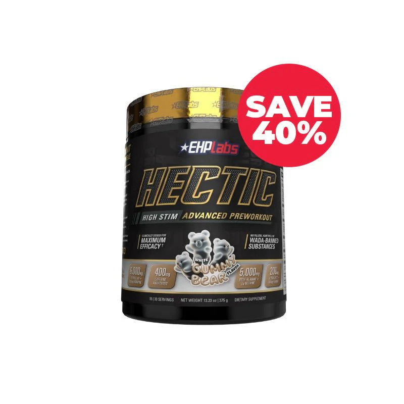 EHP Labs Hectic Pre-Workout 15/30 Serve Clearance - Image 3