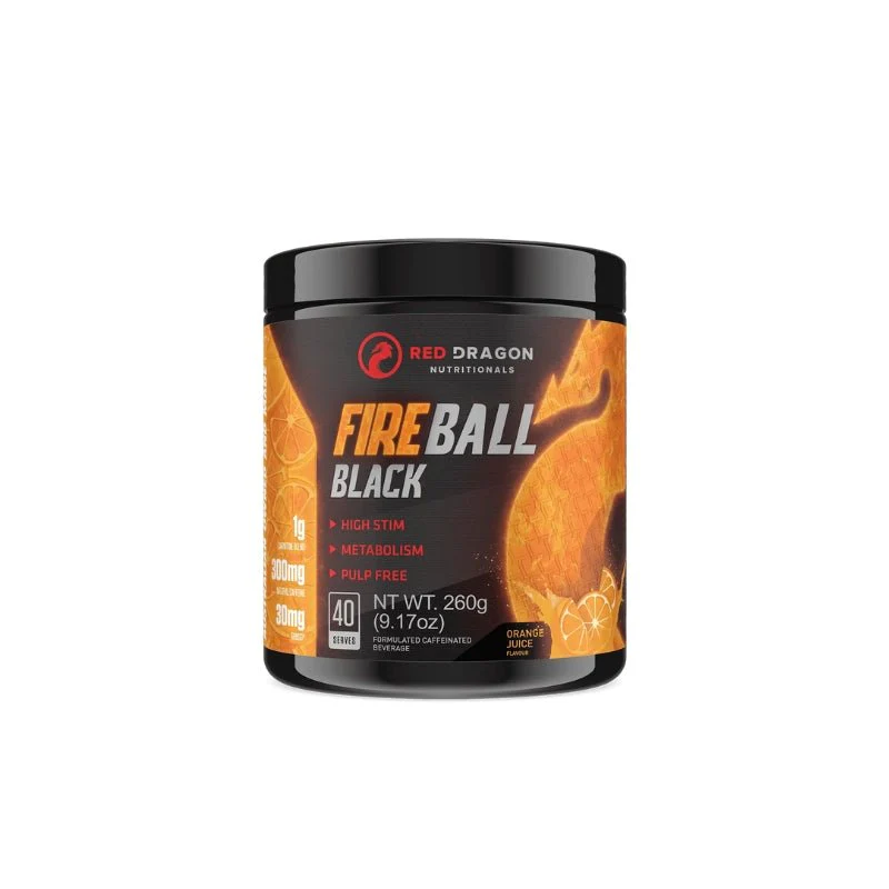 Red Dragon Fireball Black