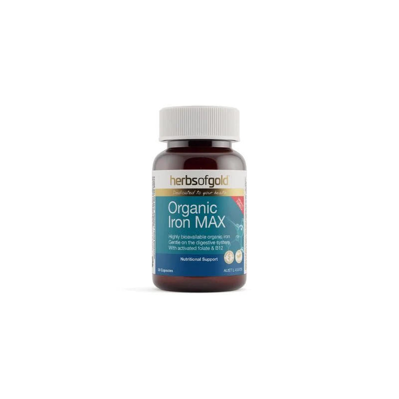 Herbs of Gold Organic Iron Max