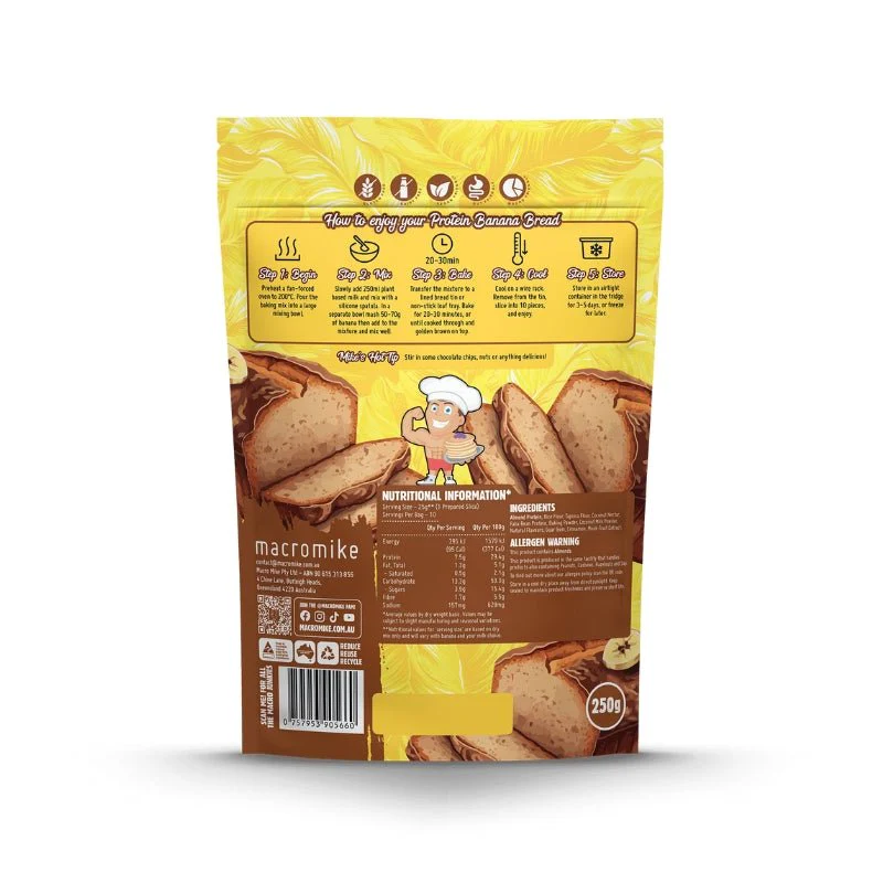 Macro Mike Banana Bread Baking Mix - Image 5