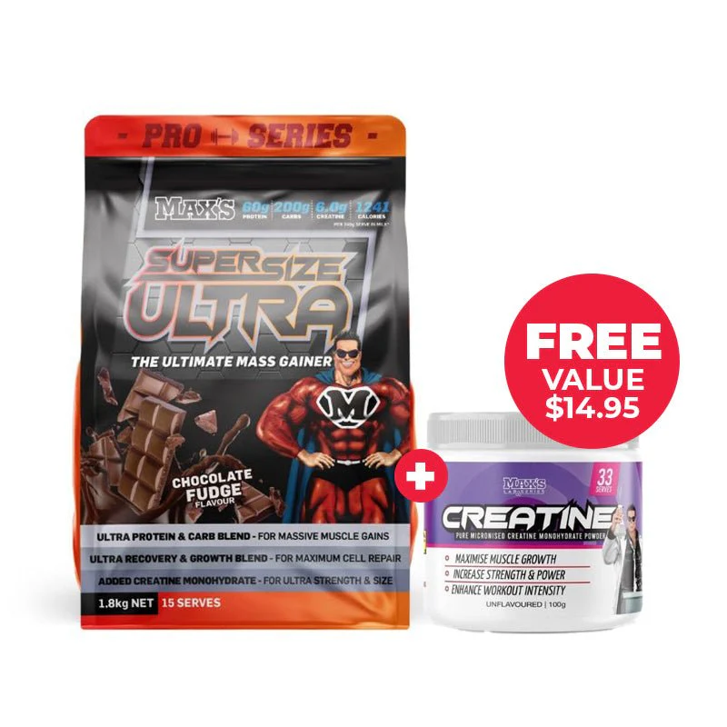 Maxs Supplements Pro Series Super Size Ultra - Image 2