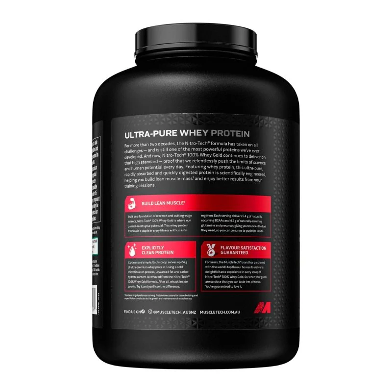Muscletech Nitro Tech Whey Gold - Image 8