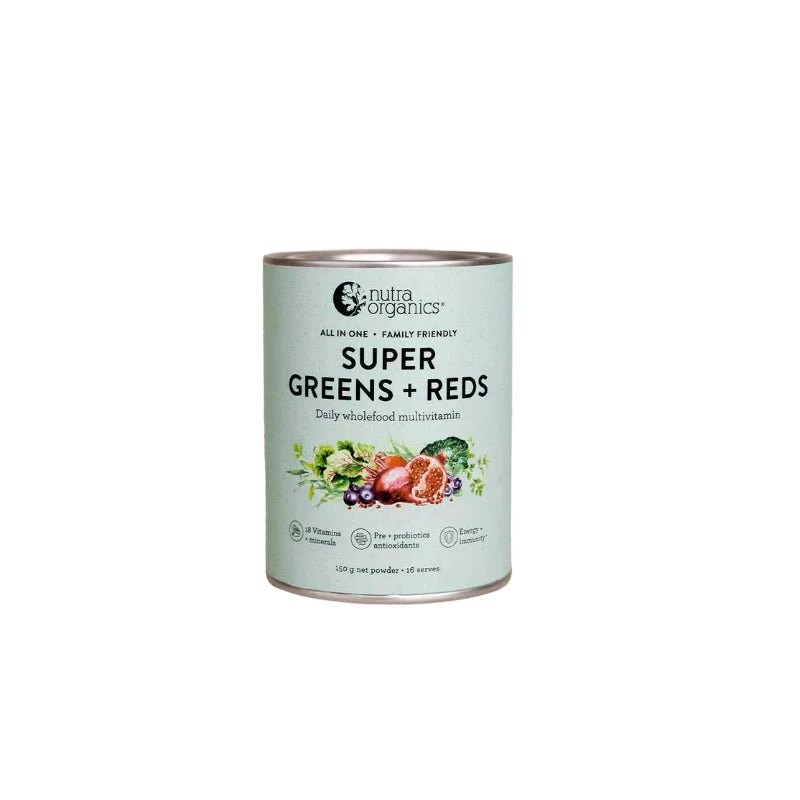 Nutra Organics Super Greens + Reds