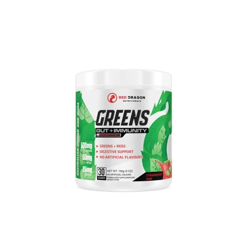 Red Dragon Greens Gut plus Immunity 30 Serve Clearance