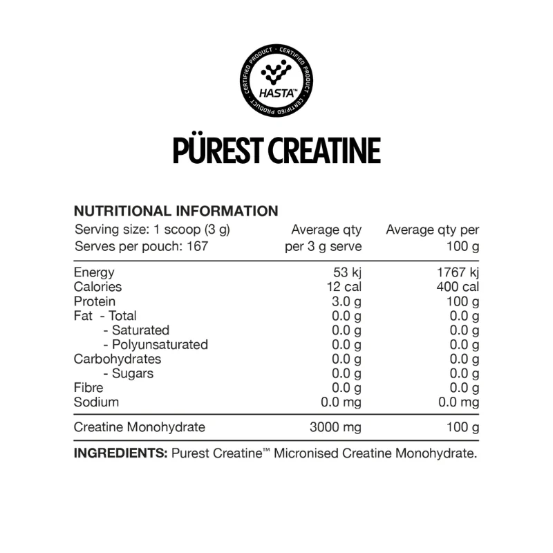Switch Nutrition HASTA Creatine Purest Creatine Monohydrate - Image 3