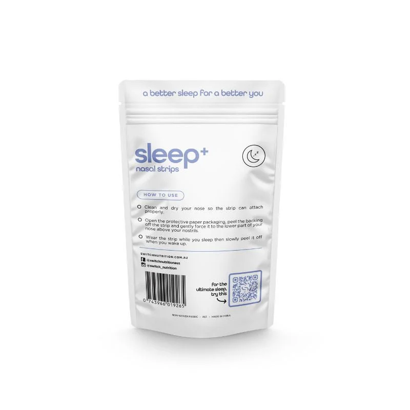 Switch Nutrition Sleep + Breathe Better Nasal Strips - Image 3