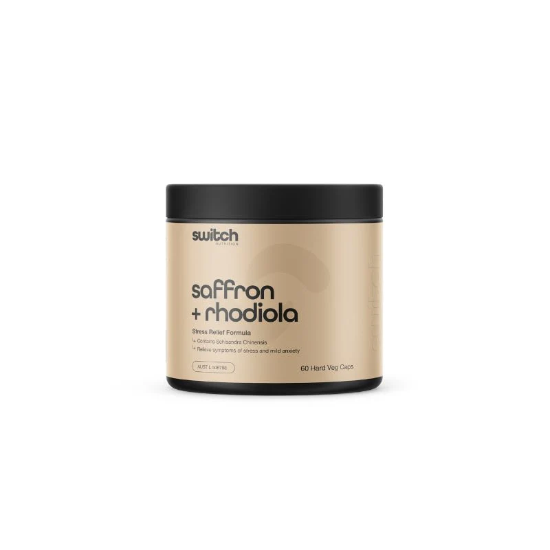 Switch Nutrition Saffron + Rhodiola