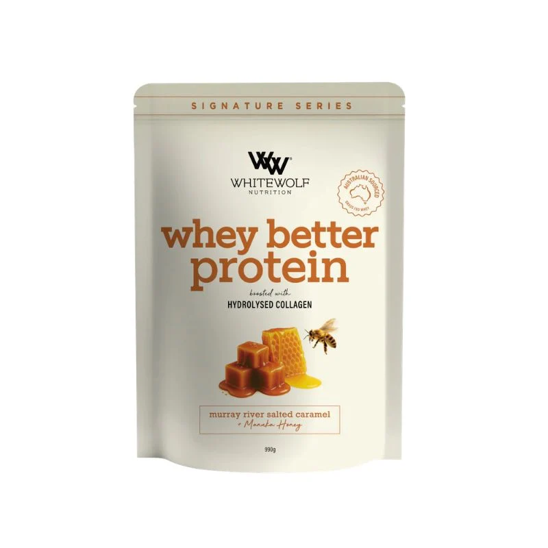 White Wolf Whey Better Protein Blend - Boosted with Collagen - Image 4